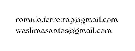 romulo ferreirap gmail com waslimasantos gmail com